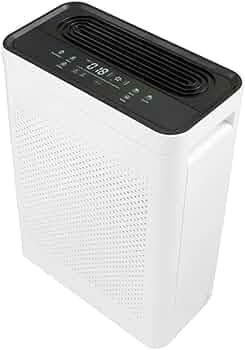 Air Purifier for Home Large Room(Covers Up to 388 sq.ft)4 Stage Filtration with Pre-Filter, H13 HEPA & Activated Carbon,Removes 99.99% Pollutants & Micro Allergens,Touch Control(Air Touch V2)