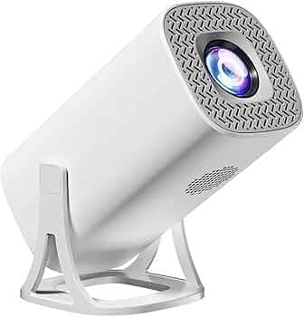 TRENDING Smart Home Projector Real Full HD 1080p Native, Automatic Android Projector 180 Rotatable Design 4K HDR Support Inbuilt Netflix, Prime HDMI, USB, WiFi-6, BT, Screen (Trending 01 Projector)