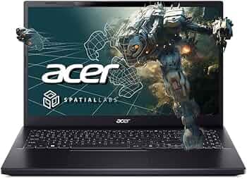 acer Aspire 3D 15 SpatialLabs Edition Gaming Laptop Intel Core i5-13420H Processor (16GB/512GB/NVIDIA RTX2050/Win11Home) A3D15-71GM, 39.6 cm(15.6") UHD 3840 x 2160 IPS Display, Obsidian Black, 2.32KG