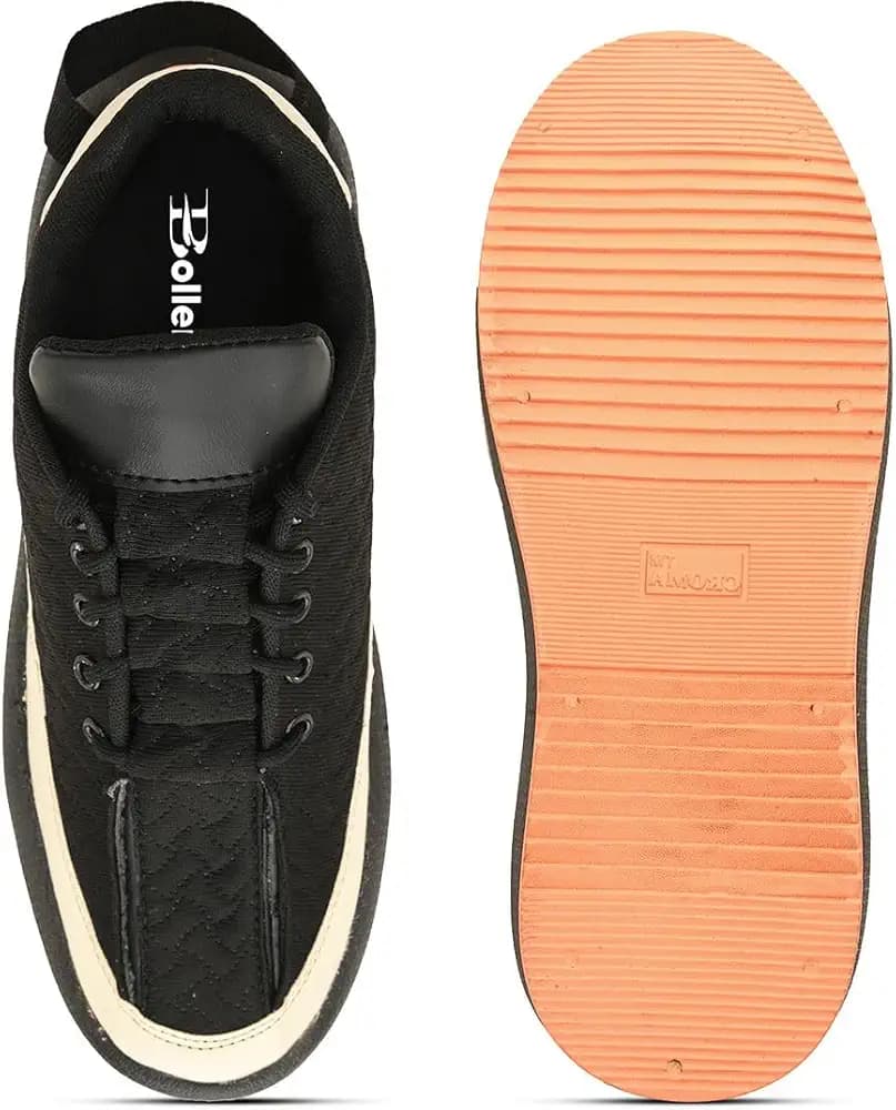 Fashion and Stylish Soft Ultralight Lace Up Sneakers Causal Shoes for Men Sneakers for Men (Multicolor, 7)