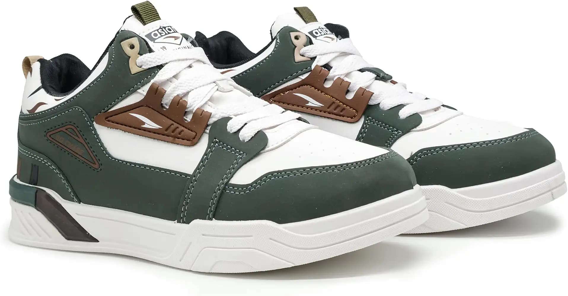 ASIAN Men CHICAGO-11 Stylish Casual Mid Top Sneakers and Trendy Shoes with Laces for Men & Boys | Perfect for Wearing to Outings, and Comfortable All-Day Use, Stylish and Durable