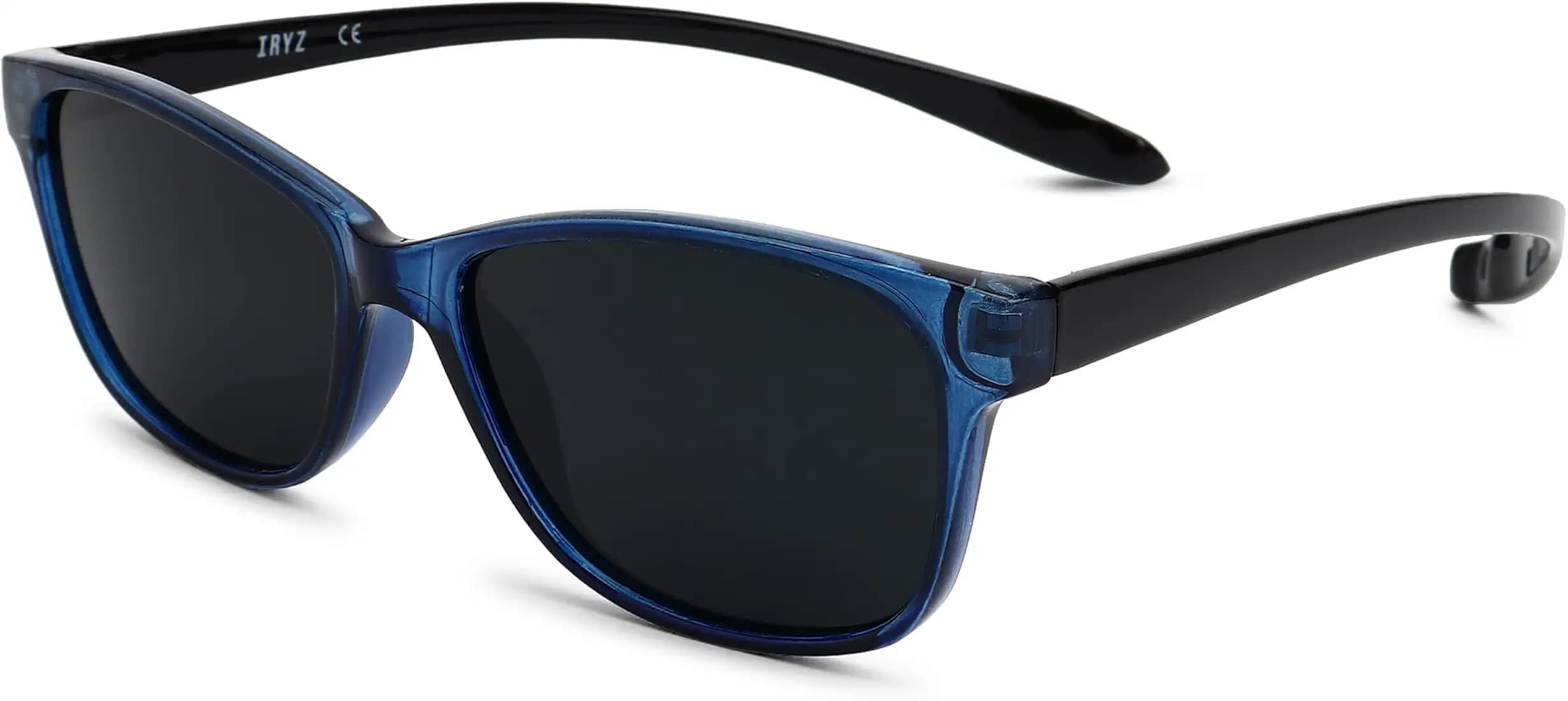 Polarized 100% UV Protected Square Long Sides Hang in Neck Sunglasses for Men & Women | Branded Latest & Stylish | Small | Trendy Design, Comfortable Fit