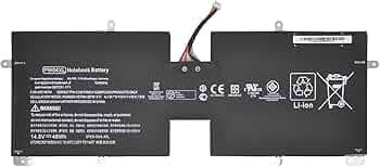 PW04XL Compatible Laptop Battery for HP Spectre XT TouchSmart 15-4000eg 15-4001xx 15-4000ew 15t-4000 Ultrabook Series HSTNN-IBPW TPN-C105 697231-171 697311-001 14.8V 48Wh