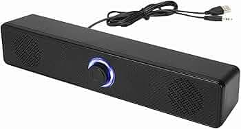 Computer Speaker Sound Bar Portable Soundbar for Laptop Gaming Speaker Phone | Laptop & Desktop Accessories | Computer Speakers