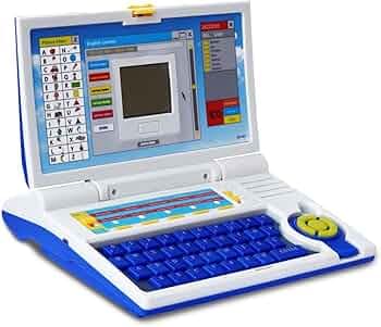 Educational Computer Laptop Toy for Kids with Mouse |Toys for 2 - 5 Years Gifts (Multicolor)
