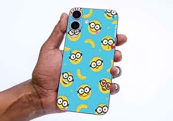 GADGETS WRAP Printed Vinyl Skin Sticker Decal for Apple iPhone 16 - Spec Emoji Multicolor