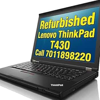 Certified | Thinkpad T430 Professional Business Laptop | Core i7-3632QM | 16GB RAM | 512GB SSD | 14” HD Display | WiFi | Webcam | Win 10 Pro (Core i7-3632Qm, 512, GB)