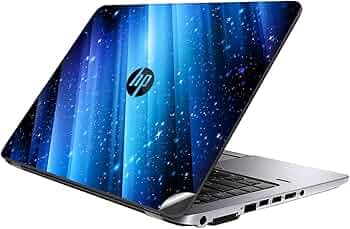 GADGETS WRAP Printed Vinyl Top Only Skin Sticker Decal for HP Elitebook 840 G1 & G2 Laptop - Blue Stars (2)