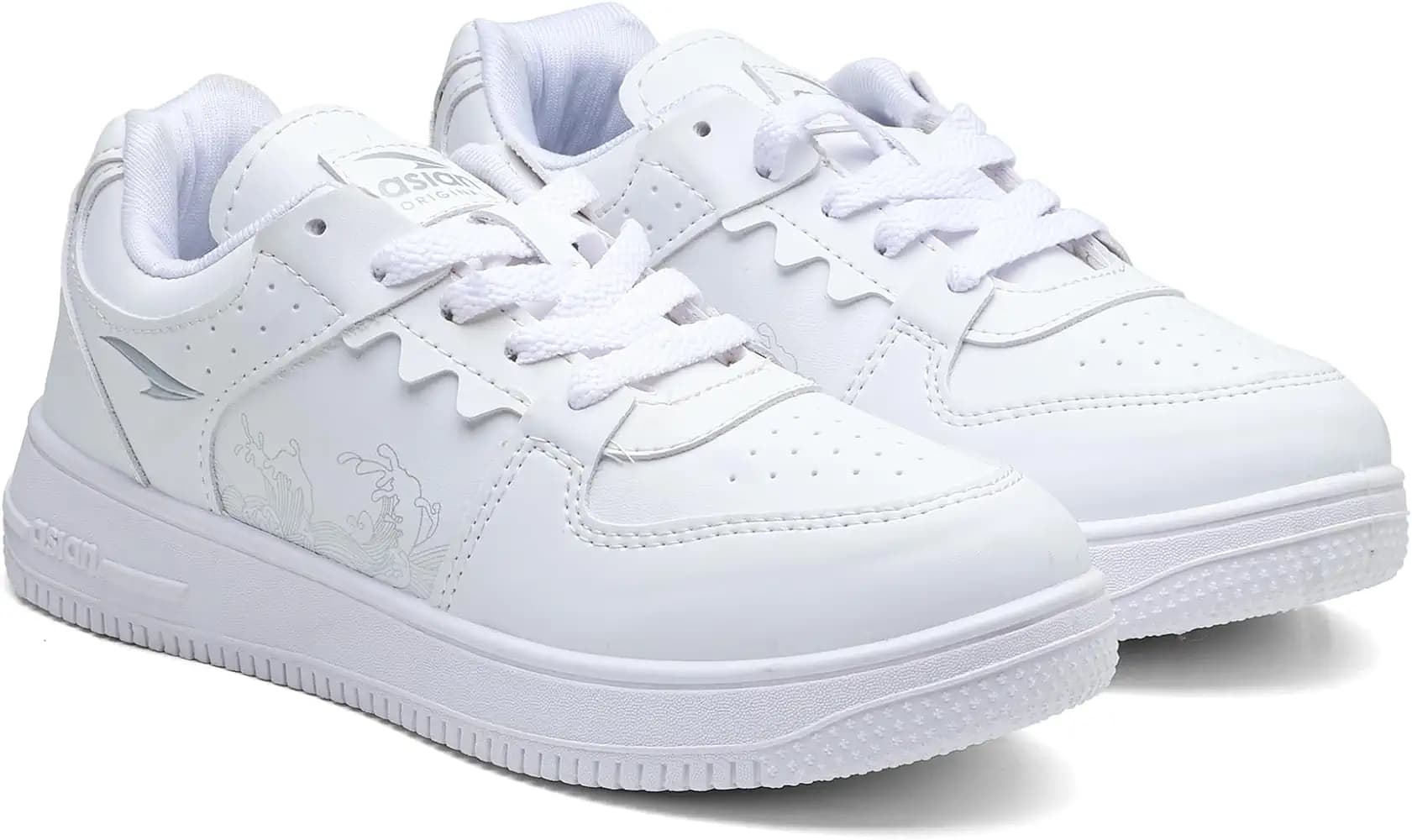 ASIAN Men THUNDER-07 Stylish Casual Mid Top Sneaker and Trendy Shoes with Laces for Men & Boys, Perfect, College, Parties and Outings, Lightweight, Comfortable, and Durable for All-Day Use