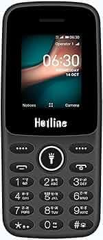 HOTLINE V63 Dual SIM Keypad Mobile Phone | 1.77” Display | Wireless FM | Digital Camera | Expandable Memory | LED Torch and Long Battery Life