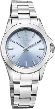 Sonata Poze 8 Quartz Analog with Lt. Blue Dial IPS Stainless Steel Strap Watch for Men - SP70105SM01W