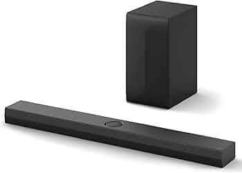 LG S70TY 400W 3.1.1 Channel Dolby Atmos, Center Up-Firing, Wow Orchestra Soundbar with HDMI, USB & Bluetooth Connectivity (Black)