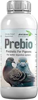 Avishi Prebio, Prebiotic Supplement for Pigeons, Improves Digestive System (1 Liter)