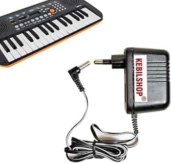 KEBILSHOP Piano Adapter 7.5 Volt 500mA Dc Power Adapter Compatible for Musical Keyboard CASIO Piano, Other Products, Musical Instruments (Black)