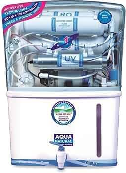 Aqua Grand RO Water Purifier with UV, UF, Copper, TDS Control, 12 Liter, Fully Automatic for Home and Office Use