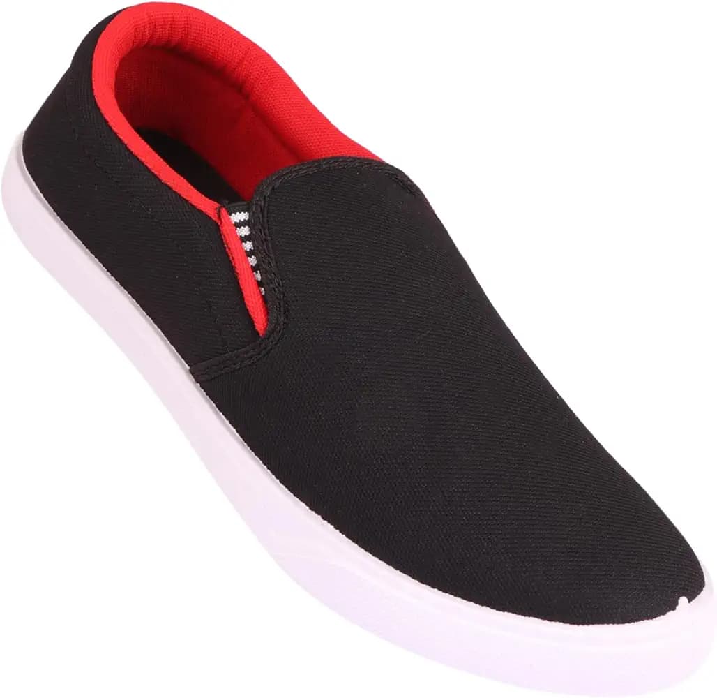 DEVAVI Canvas Casual Shoes Sneakers for Men (Moccasins Shoes)