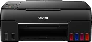 Canon PIXMA MegaTank G670 6 Colour, Print,Scan,Copy, High Volume Printing Photo Printer, User Replaceable Print Heads & Maintainence Cartridge