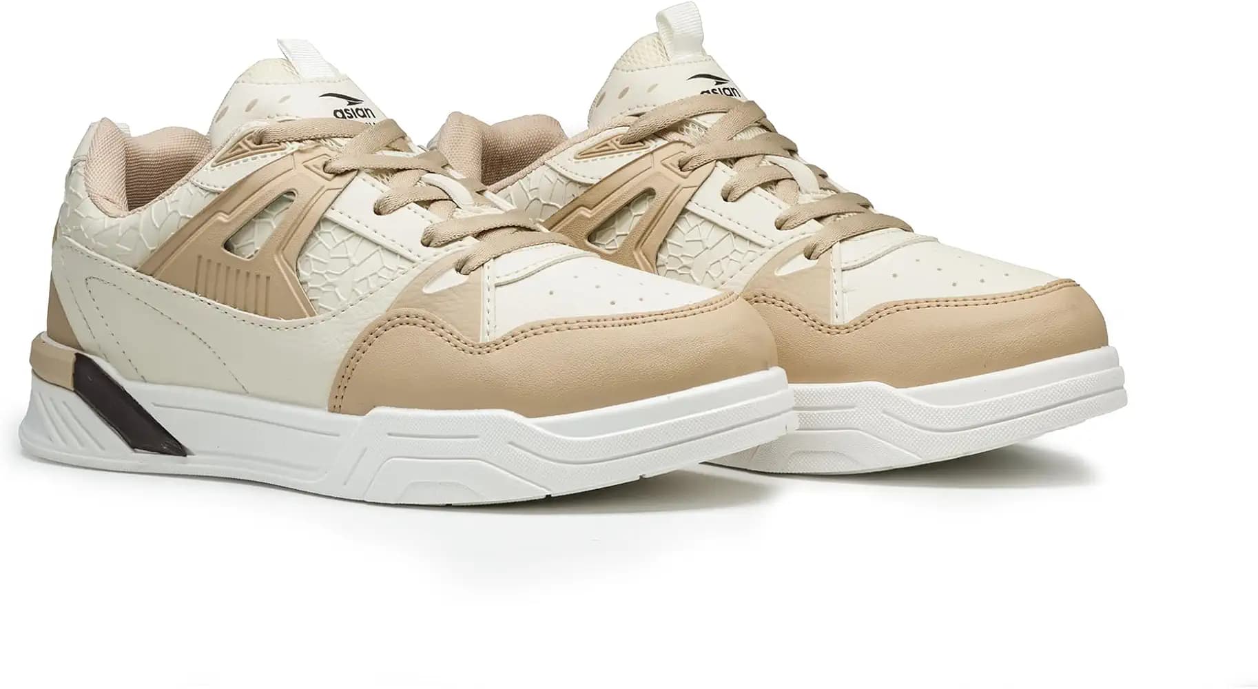 ASIAN Men CHICAGO-02N Stylish Casual Mid Top Sneakers and Trendy Shoes with Laces for Men & Boys | Perfect for Wearing to Outings, and Comfortable All-Day Use, Stylish and Durable-CHICAGO-02N$