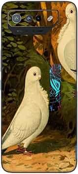 GADGETS WRAP Printed Vinyl Skin Sticker Decal for Asus Rog Phone 7 Ultimate - Pigeon Multicolor