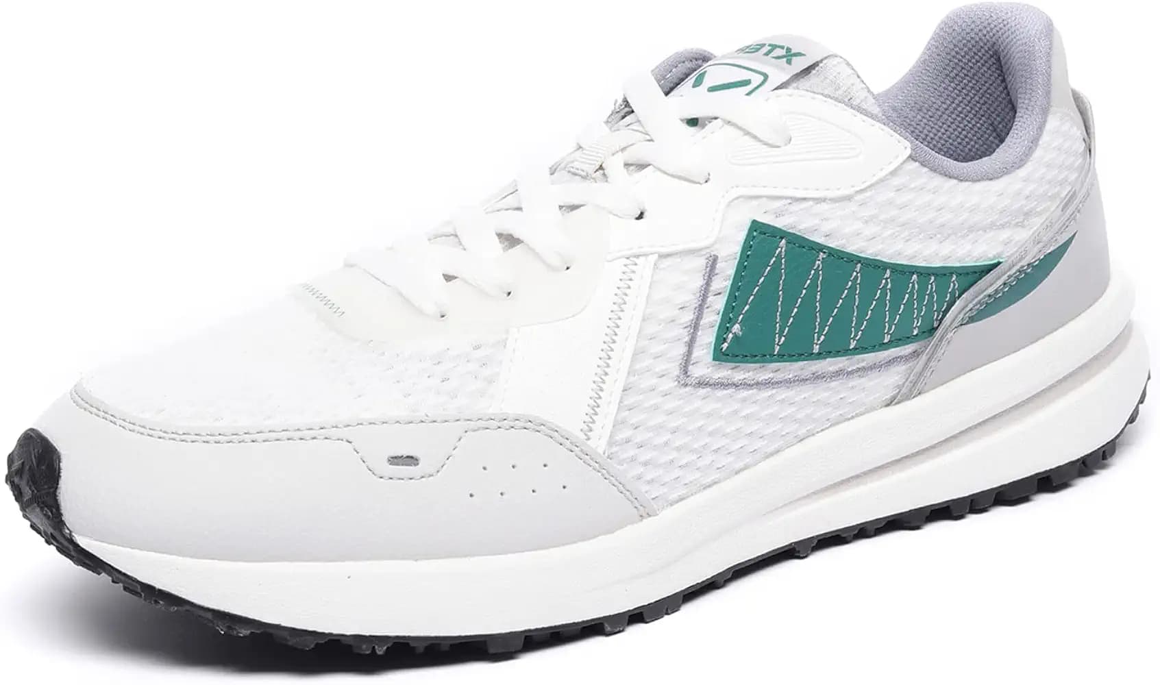 XTEP Rubber Sole, Lace Up, Retro Style, Textile + Synthetic Leather, Phylon + Rubber Midsole, Synthetic Leather Upper, Removable Soft Coolpad Insole, Lightweight Retro Casual Shoes