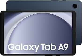 Samsung Galaxy Tab A9 22.10 cm (8.7 inch) Display, RAM 4 GB, ROM 64 GB Expandable, Wi-Fi+4G, Tablet, Dark Blue