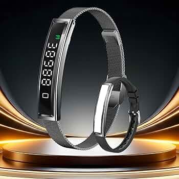 Fitness Tracker for Men/Women, Smart Band with 100+ Sport Modes, Message Notifications, Smartwatch for iOS/Android, Heart Rate, SpO2, 15+ Days Battery Life, Menstrual Cycle Tracking