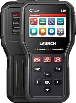 Launch CR629 OBD2 Scanner Code Reader 2026 New Scan Tool with Reset Oil/BMS Service+Live Data, Professional Mechanic Full OBDII Diagnostic Tool for Read/Clear DTCs Lifetime Free Update