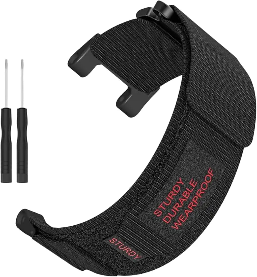 YODI Nylon Watch Strap Band Compatible With Amazfit T-Rex/Amaz fit T-Rex Pro Smart Watch Only Compatible For Amazfit Smartwatch Strap, uses for Men, Women Boys and Girls