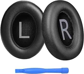 Street27® Ear Pads Compatible with Bose NC 700 Headphones, Soft Protein Leather High-Density Noise Cancelling Memory Foam Earpads Replacement Ear Cushion Pad for Bose 700 NC700