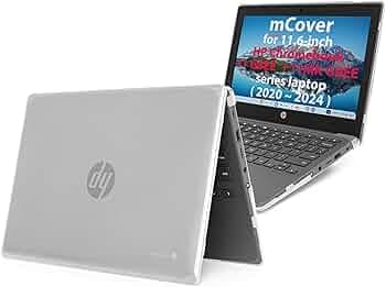 mCover Hard Shell Case for New 2020 11.6Hp Chromebook 11 G8 Ee Laptops (Clear)