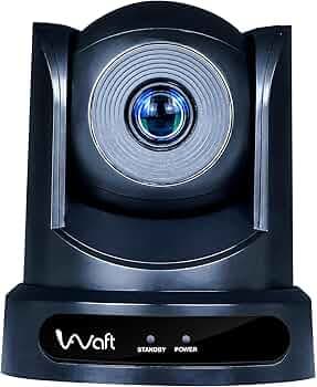AIWaft 10X HD PTZ Camera for Educators and Live Video Production - 1080p, 10x Optical Zoom, USB 3.0 Best for Online Teaching, Live Streaming, YouTube Recording