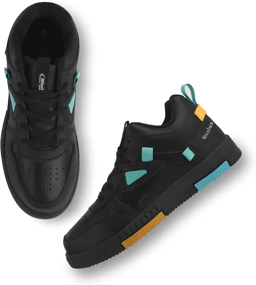 HITCOLUS Men’s Fashion Sneakers – Stylish Casual Shoes with Comfort Cushion Sole, Lightweight Trainers