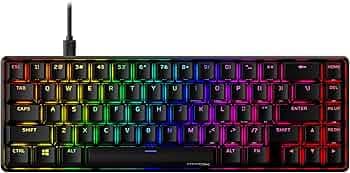 HyperX Alloy Origins 65 Mechanical Gaming Keyboard Red Switch - (4P5D6Aa#Aba), Wired