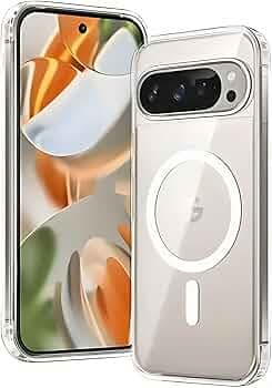 Aa TrendX Ultra-Hybrid Back Case Cover for Google Pixel 10/10 Pro Compatible with MagSafe | Hard Crystal Clear Back | Shockproof Bumper Cover Case for Google Pixel 10/10 Pro Transparent Cover