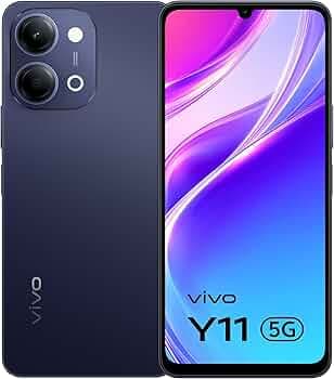 vivo Y11 5G (Midnight Blue, 4GB RAM, 64GB Storage) with No Cost EMI/Additional Exchange Offers