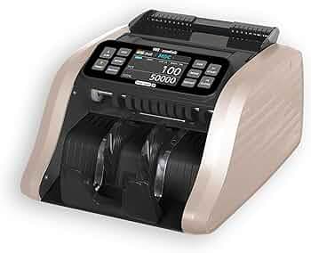 VMS Essentials VCM02 Multi Mix Value IQ Currency Counter | Advanced Fake Note Detector (UV/MG/MT/IR) | 3 Counting Modes | Large 200–300 Note Capacity | USB Data Backup | 1-Year Offsite Warranty