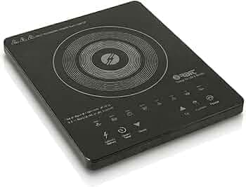 Drumstone 2000W Induction Cooktop Portable Electric Stove Smart Touch Control Multiple Cooking Modes Fast Heating Energy Efficient Black Glass Induction Cooker for Home Kitchen Use