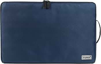 Yumin Polyester Laptop Bag Sleeve Case Cover Pouch for 14 inch Chromebook MacBook HP Dell Lenovo Asus Acer Ultrabook for Men & Women (Blue)