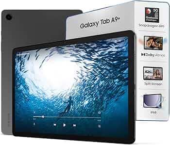 Samsung Galaxy Tab A9+ 27.94 cm(11.0 inch) Display, RAM 4 GB, ROM 64 GB Expandable, Wi-Fi+5G, Tablet, Gray