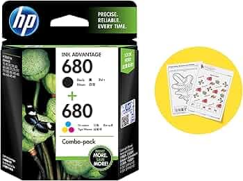 HP 680 2-pack Black Original Ink Advantage Cartridges