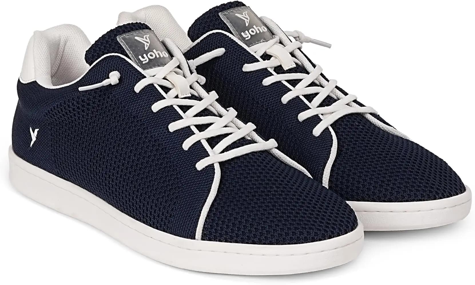 YOHO Wind Sneakers for Men | Stylish Casual Shoes with Elastic Laces | Comfortable, Stretchable & Ultra-Lightweight | Premium Breathable Mesh Fabric