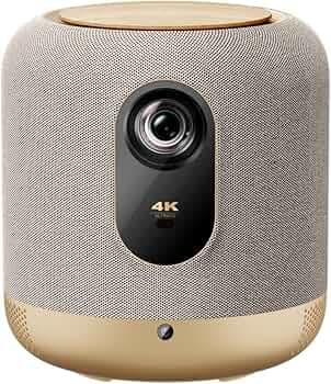 Formovie V10 Smart Projector — 4K UHD Smart Mini Home Theater | 240Hz Refresh Rate, Low Latency Display with 2500 ANSI Lumens, Dual 7.5W Speakers & 15W Subwoofer (Free Amazon Fire TV Stick)