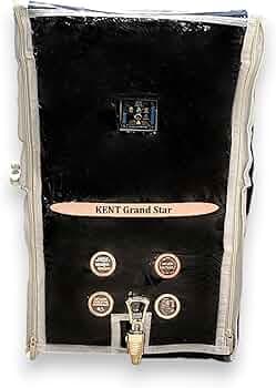 Alora Body Protective Cover for Kent Grand Plus + RO+UV+UF Model Water Purifier (Black)