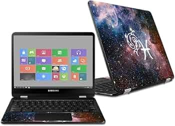 MightySkins Skin Compatible with Samsung Chromebook Pro 12.3 inch (31.2 cm), Protective, Durable and Unique Vinyl Stickers, Easy to Apply, Remove and Change, Made in the