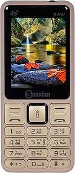 Snexian All-New GURU 4G Working Dual Sim | Keypad Mobile | with 2.4" Display | YouTube Working | Voice Changer | BT Dialer | Call Recording | Long Lasting Battery | FM | Camera | Feature Phone | Gold