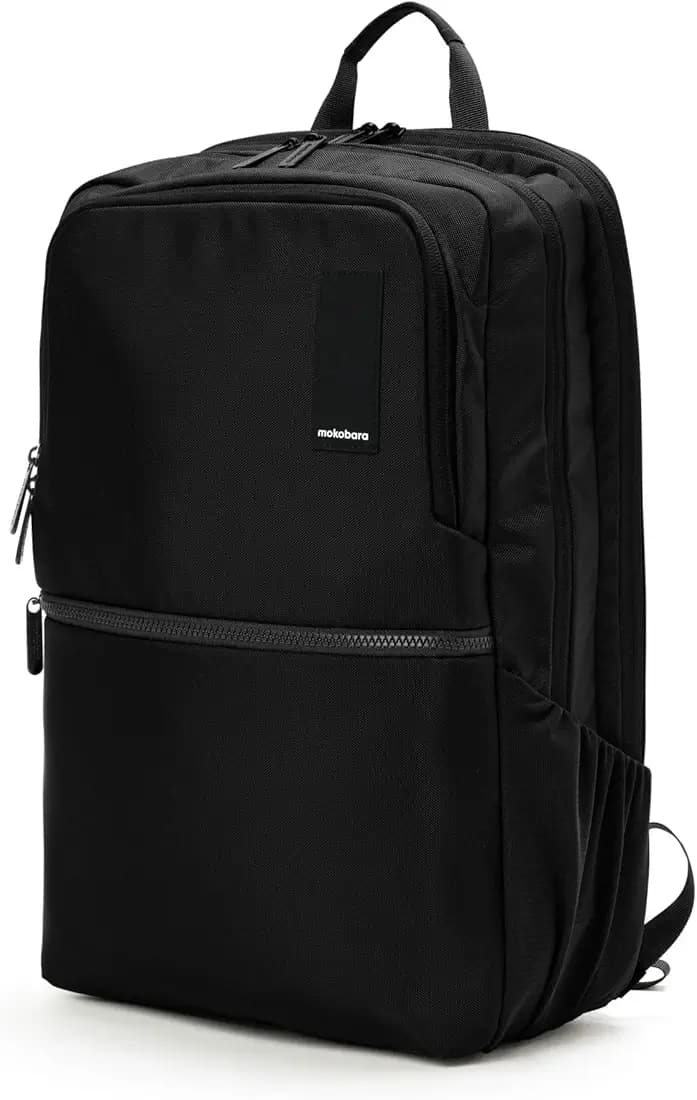 MOKOBARA The Kaleido Backpack, Water-Resistant 15.6" Laptop Bag with Luggage Sleeve for Work, Travel, and Daily Use - Suitable for Men and Women