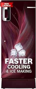 Bosch 207 L, 4 star, Direct-Cool Single Door Refrigerator | 18 Hrs Cooling Retention | 2.5X Faster Cooling | Spacious Multi Box | XL Dry Storage | SuperFreeze (2026 model, CST20W34VI, Feather Wine)