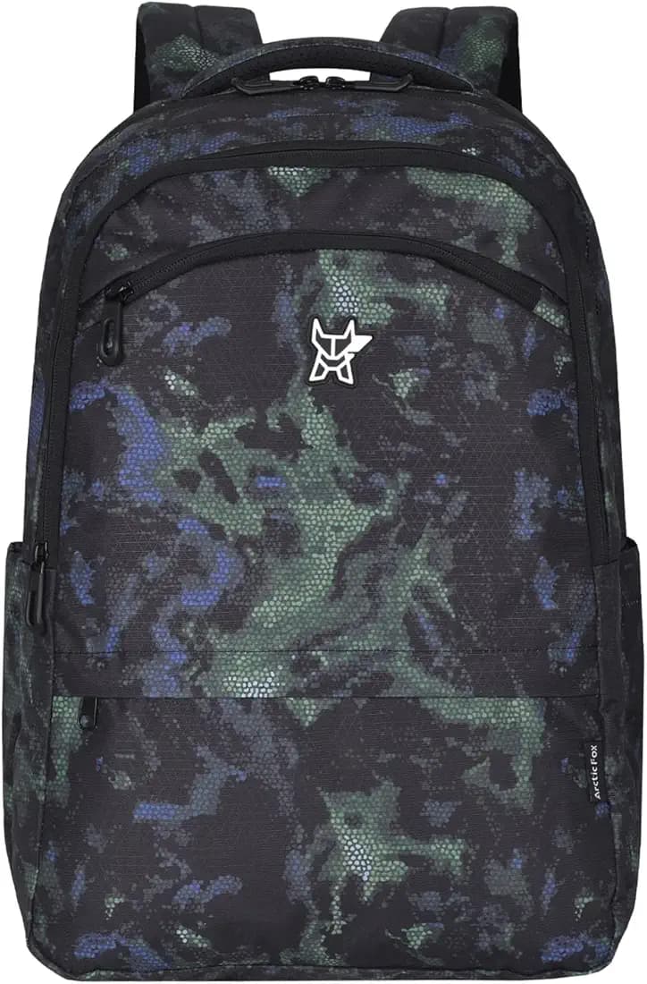 Arctic Fox Python Blue 38 Liters, 15.6 inch Laptop Backpack for Men and Women