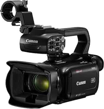 Canon XA60 4K Professional Camcorder with 20x Optical Zoom|| Dual SD Card Slot- Black