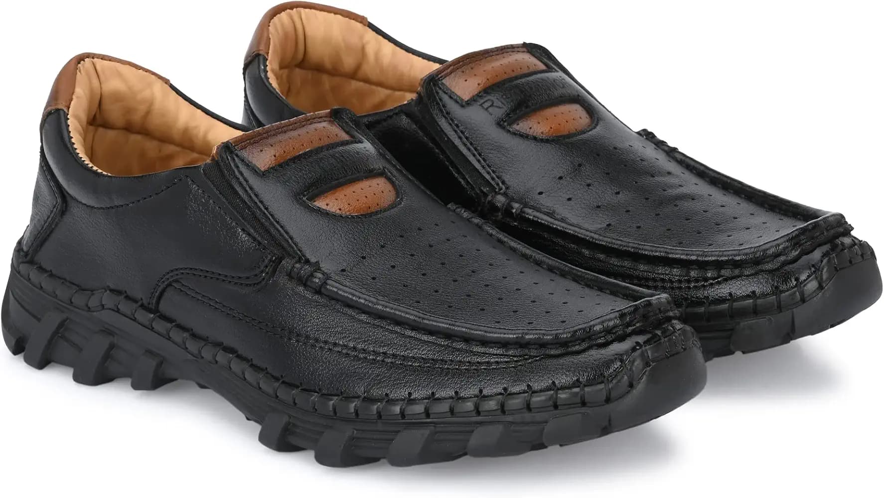 Rising Wolf Premium Synthetic Leather Formal Shoes for Men